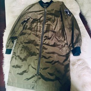 Military Style Coat Dress